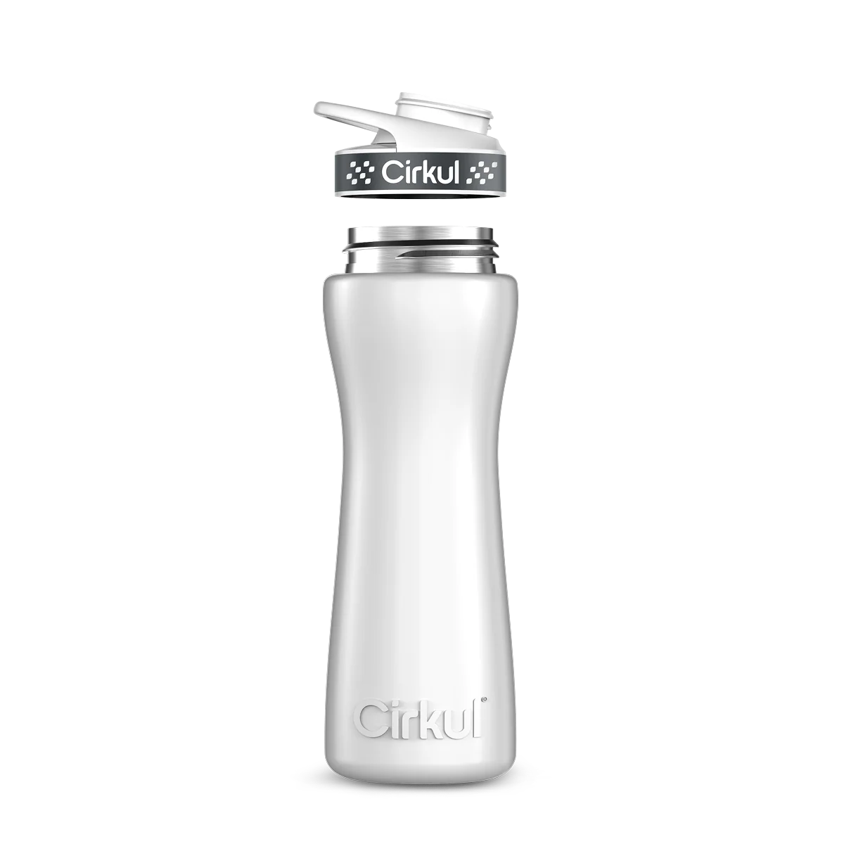 22oz. Stainless Steel Bottle & Comfort Grip Lid