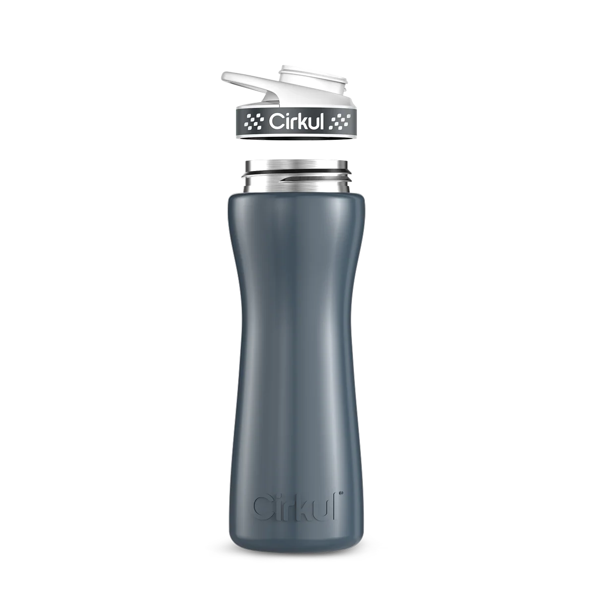 22oz. Stainless Steel Bottle & Comfort Grip Lid
