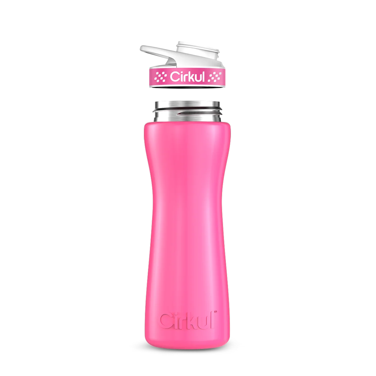 Custom 22oz. Stainless Steel Bottle & Comfort Grip Lid