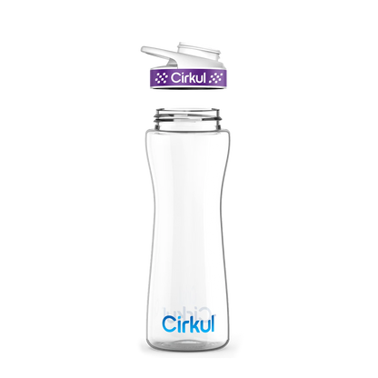 22oz. Plastic Bottle & Comfort Grip Lid