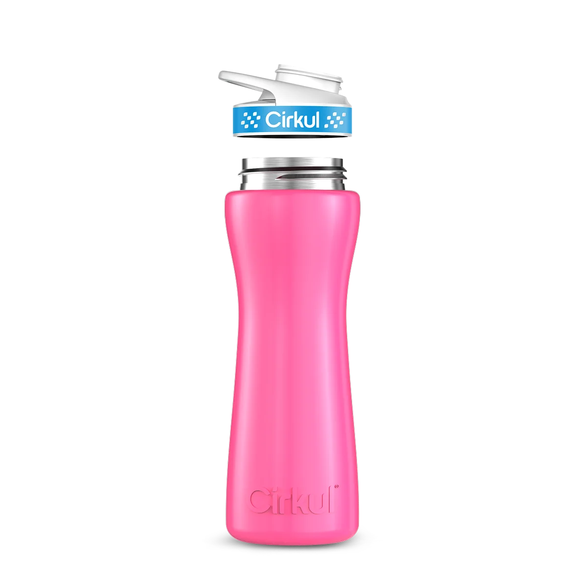 22oz. Stainless Steel Bottle & Comfort Grip Lid