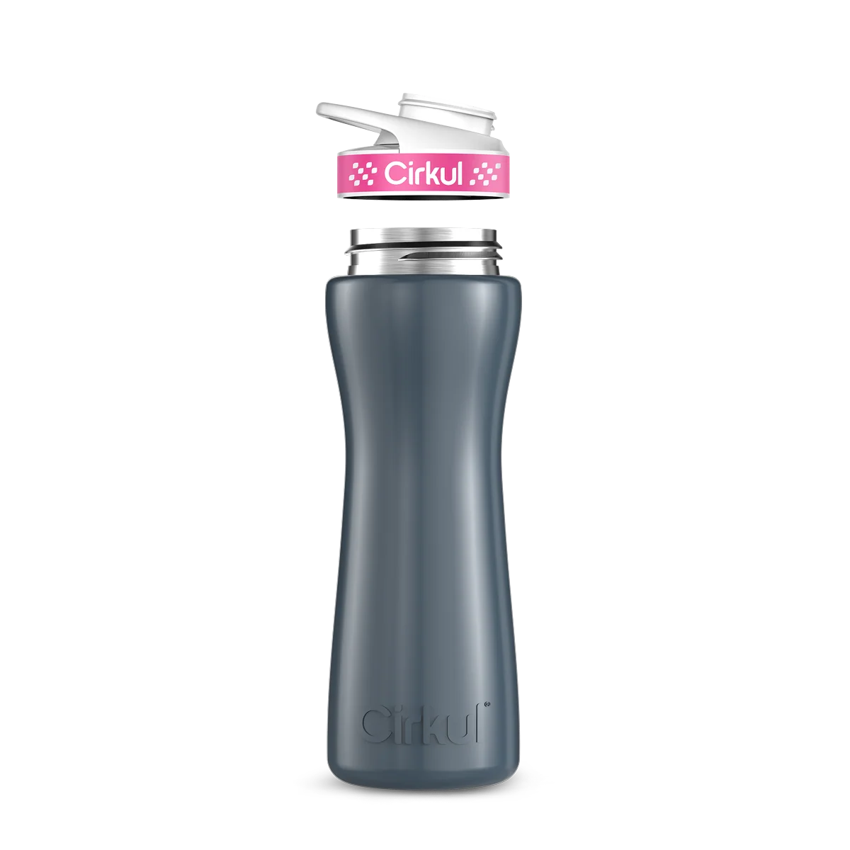22oz. Stainless Steel Bottle & Comfort Grip Lid