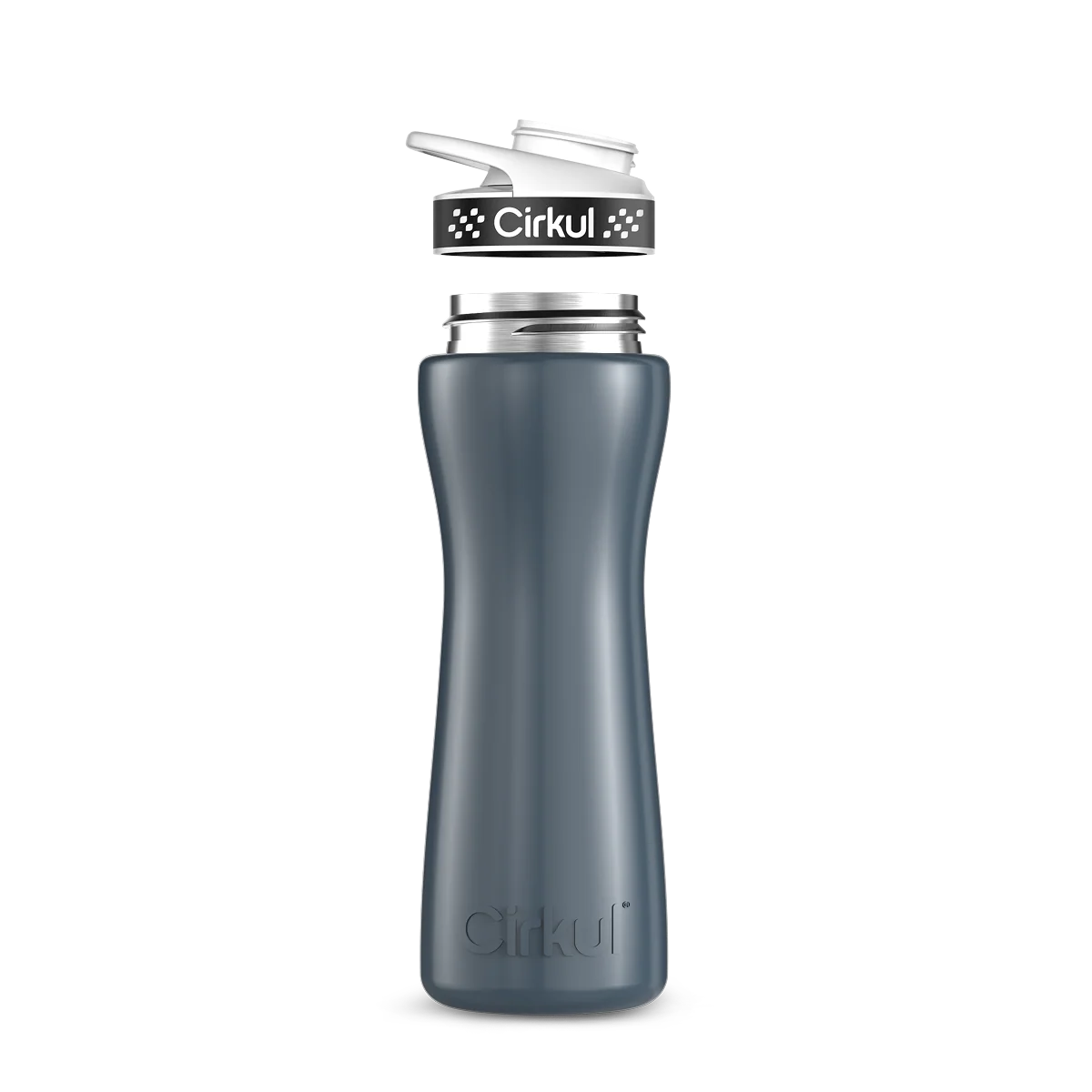 22oz. Stainless Steel Bottle & Comfort Grip Lid