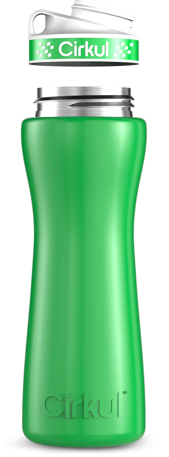 Custom 22oz. Stainless Steel Bottle & Comfort Grip Lid