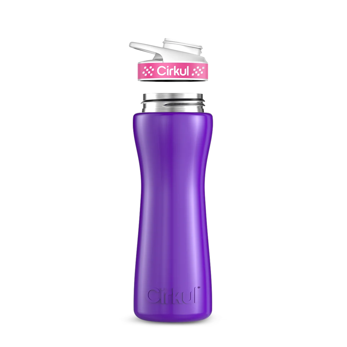 22oz. Stainless Steel Bottle & Comfort Grip Lid