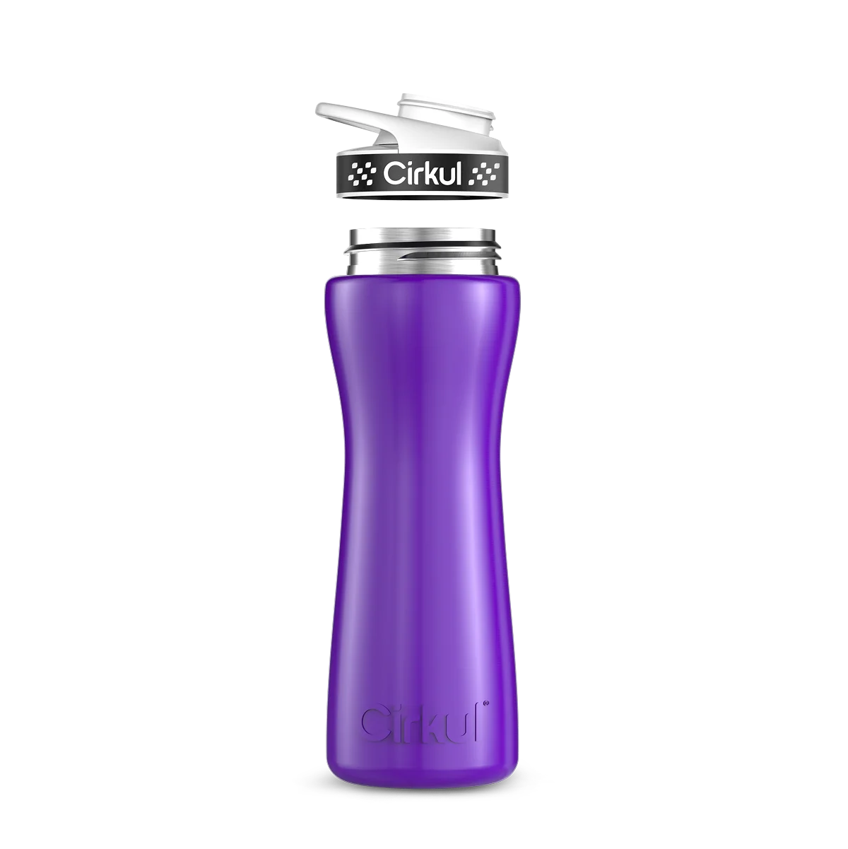 22oz. Stainless Steel Bottle & Comfort Grip Lid