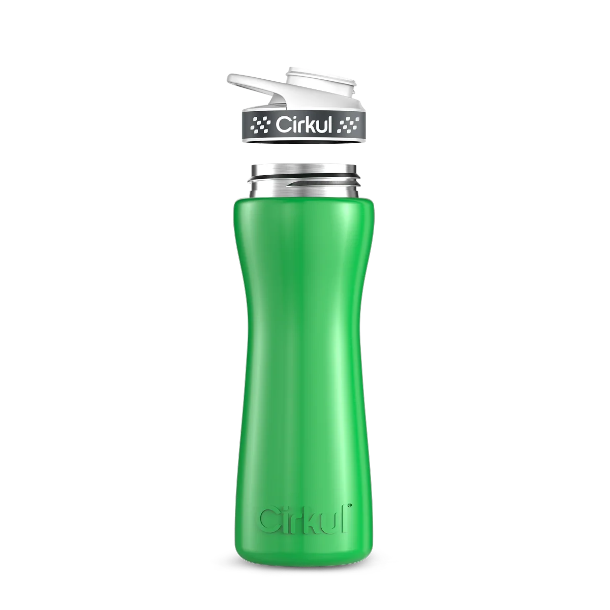 22oz. Stainless Steel Bottle & Comfort Grip Lid