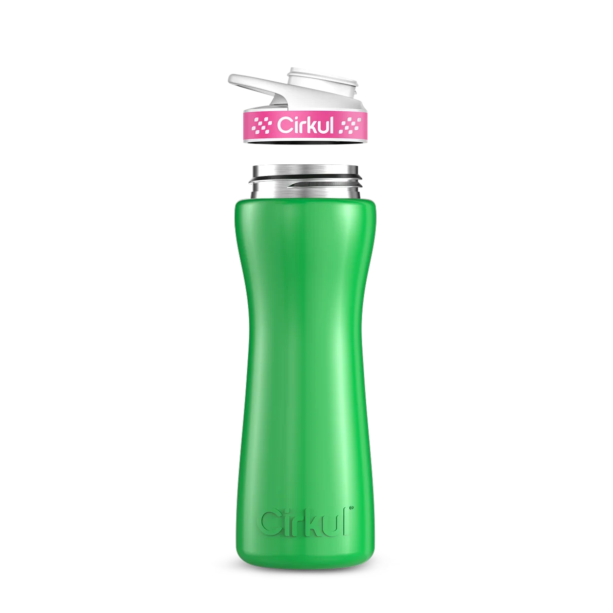 22oz. Stainless Steel Bottle & Comfort Grip Lid