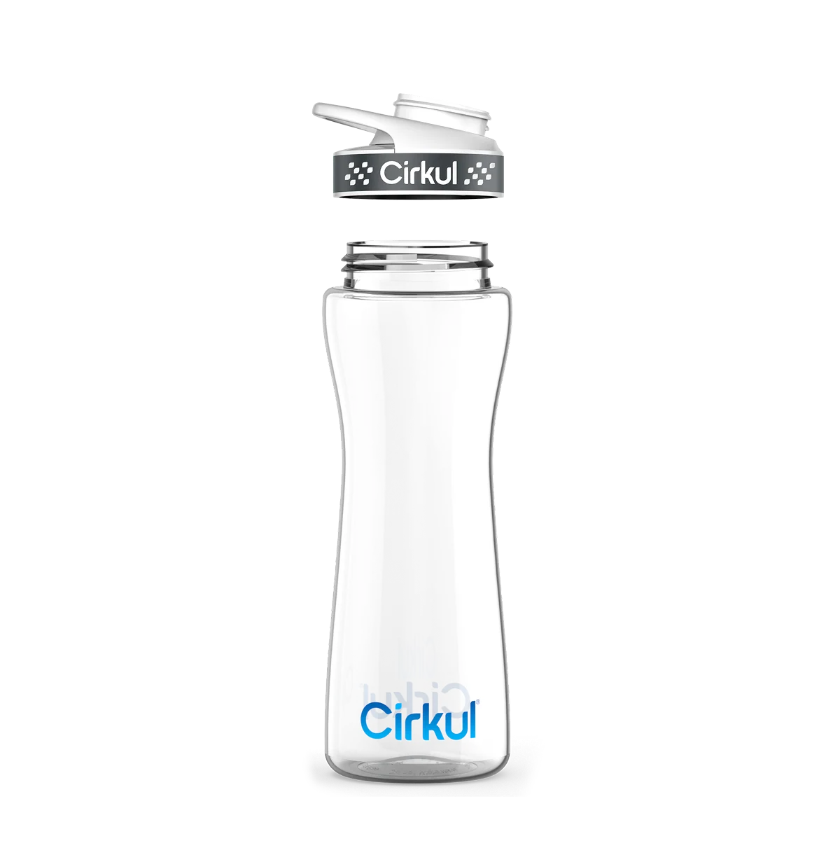 22oz. Plastic Bottle & Comfort Grip Lid