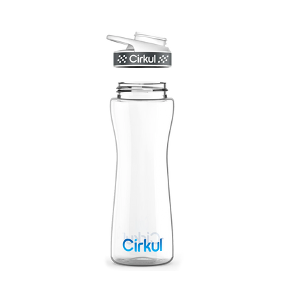 22oz. Plastic Bottle & Comfort Grip Lid