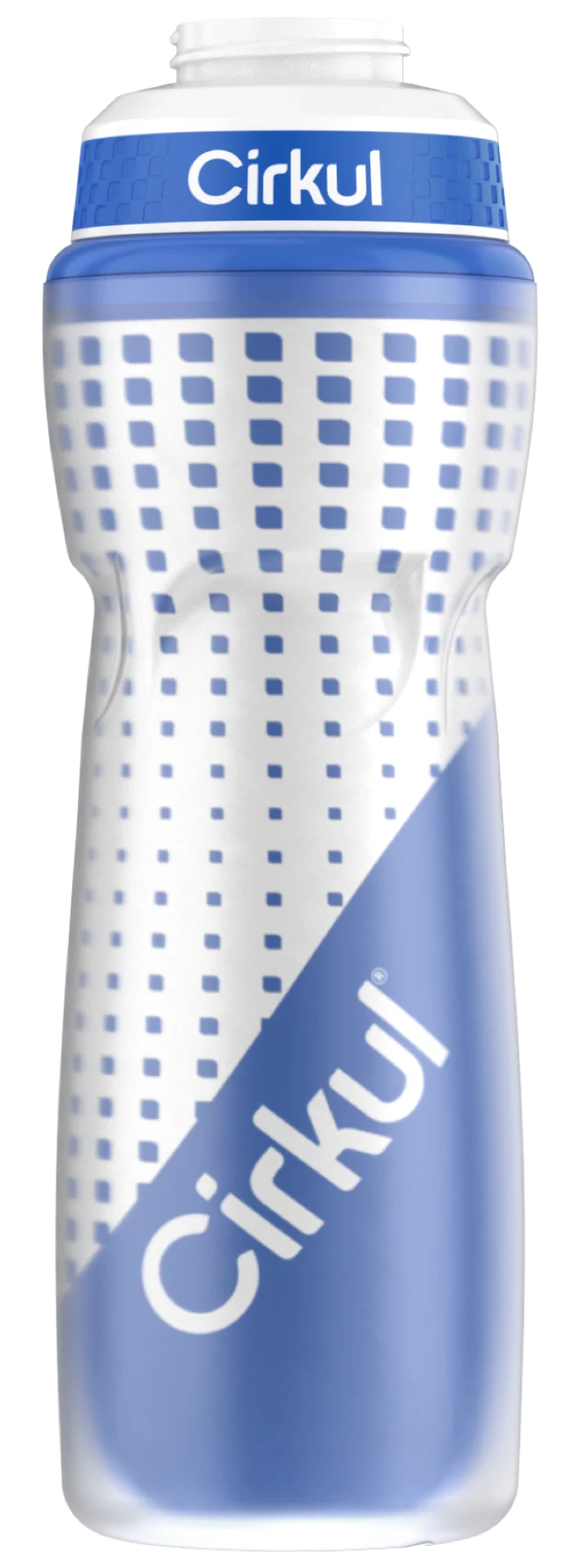 22oz. Insulated Squeeze Plastic Bottle & Sport Lid