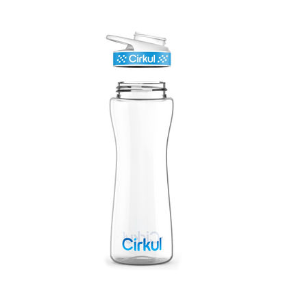 22oz. Plastic Bottle & Comfort Grip Lid