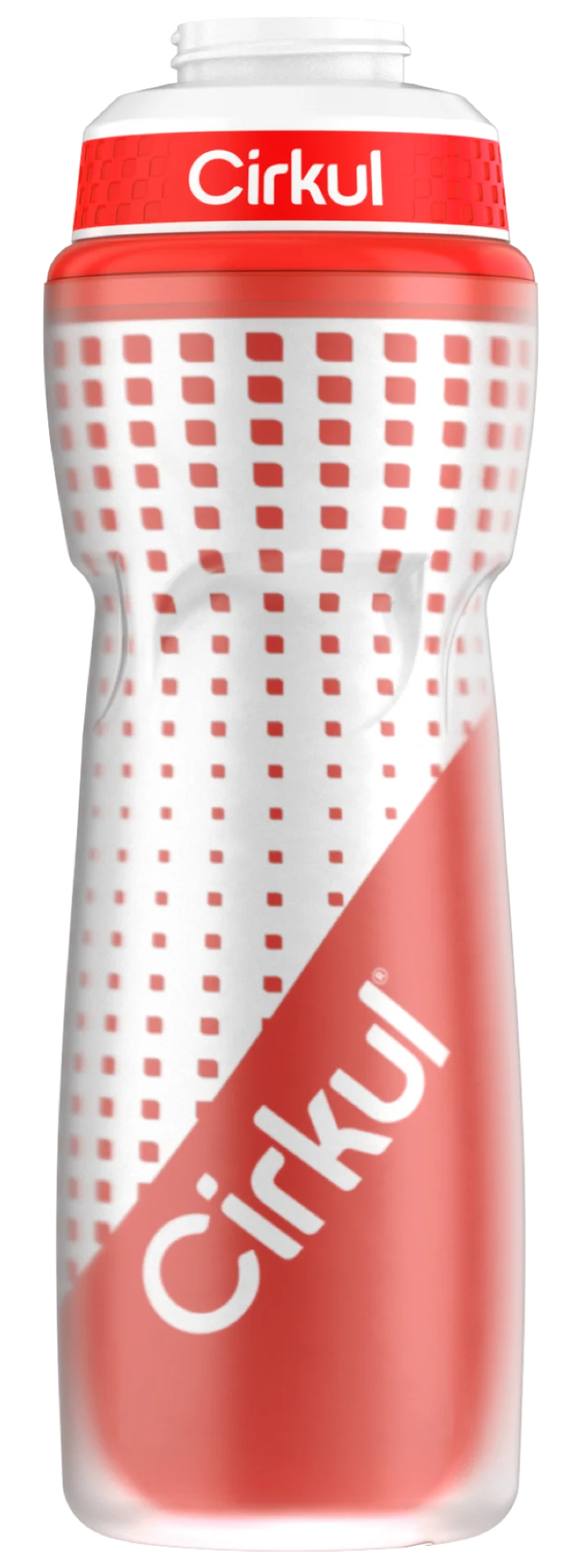 22oz. Insulated Squeeze Plastic Bottle & Sport Lid