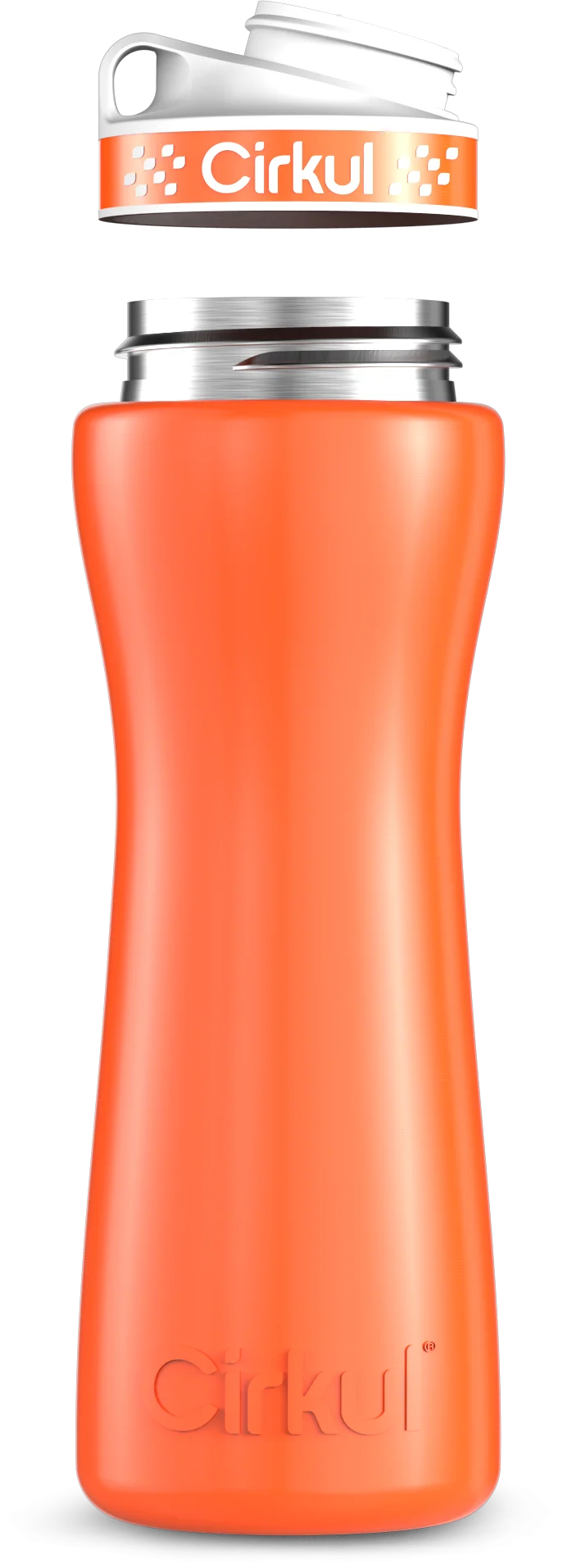 Custom 22oz. Stainless Steel Bottle & Comfort Grip Lid