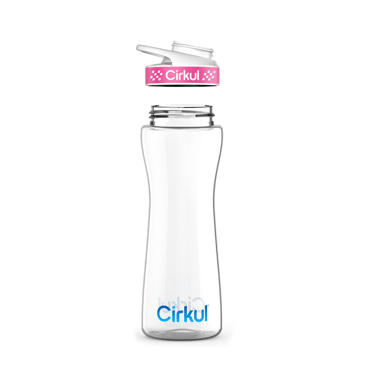 22oz. Plastic Bottle & Comfort Grip Lid