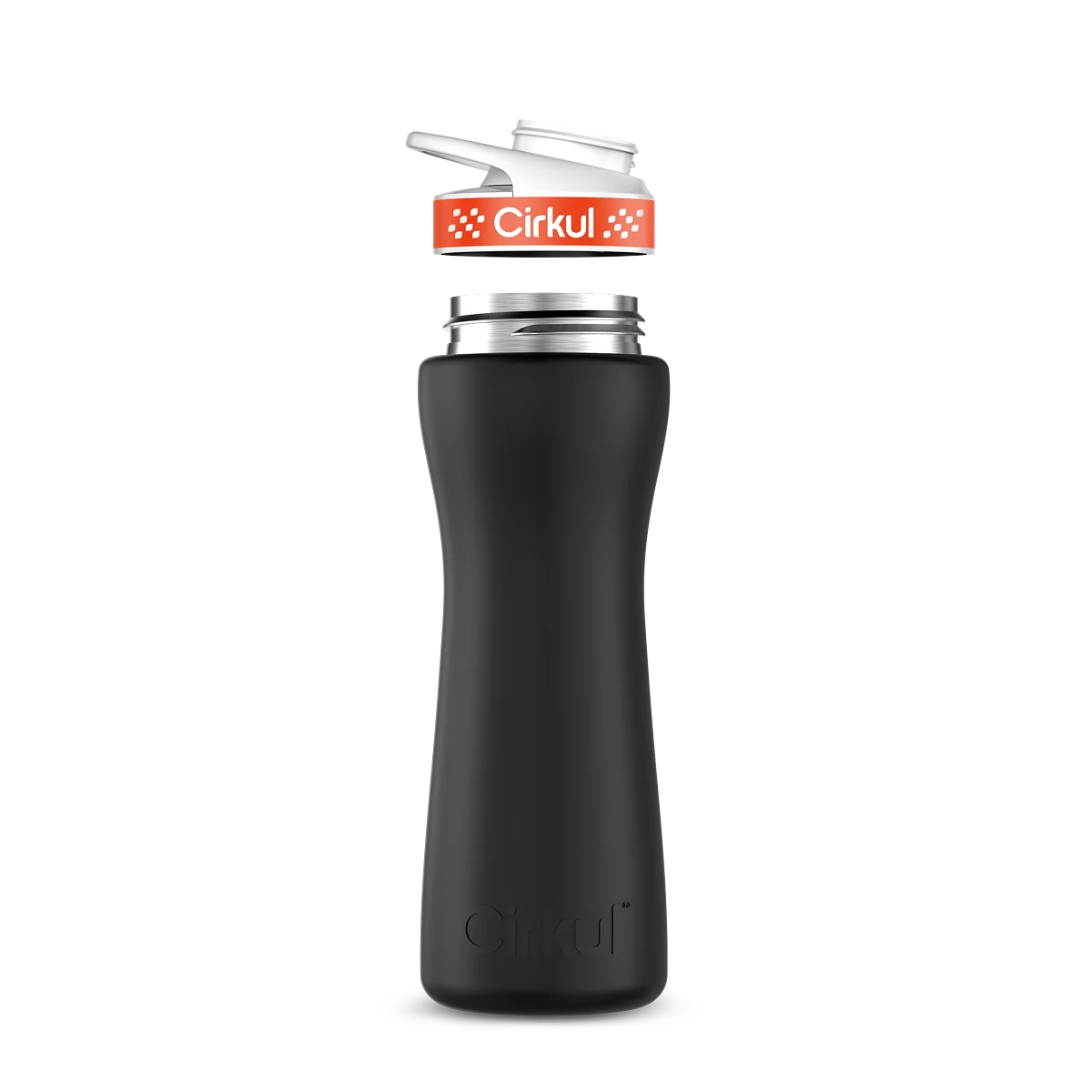 22oz. Stainless Steel Bottle & Comfort Grip Lid