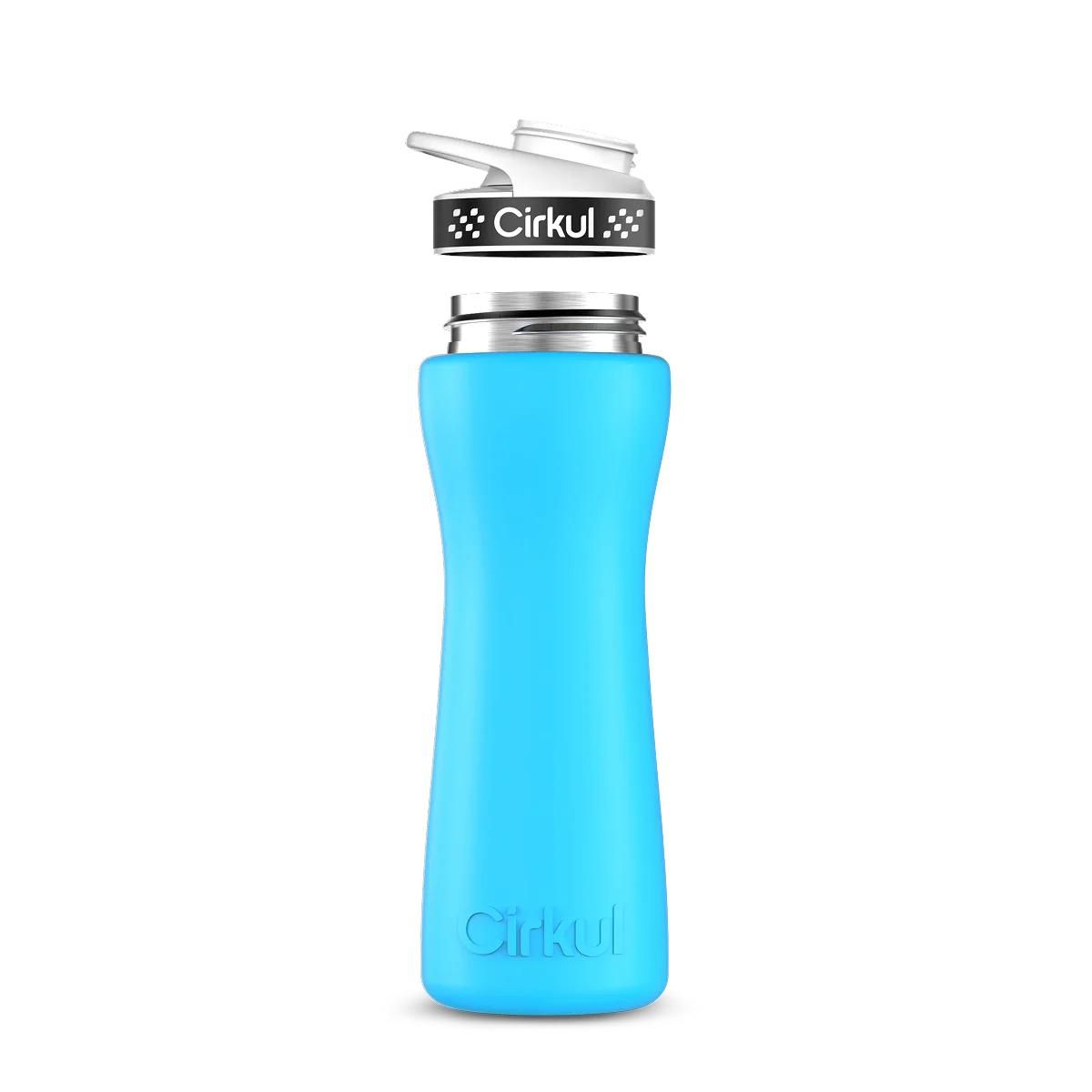 22oz. Stainless Steel Bottle & Comfort Grip Lid