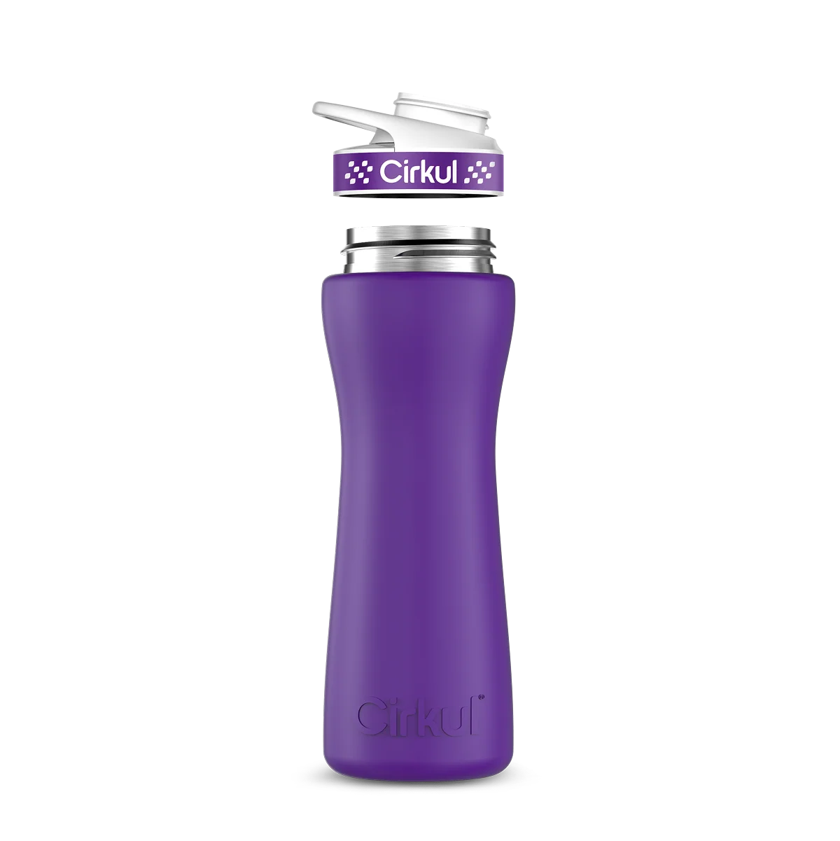 Custom 22oz. Stainless Steel Bottle & Comfort Grip Lid