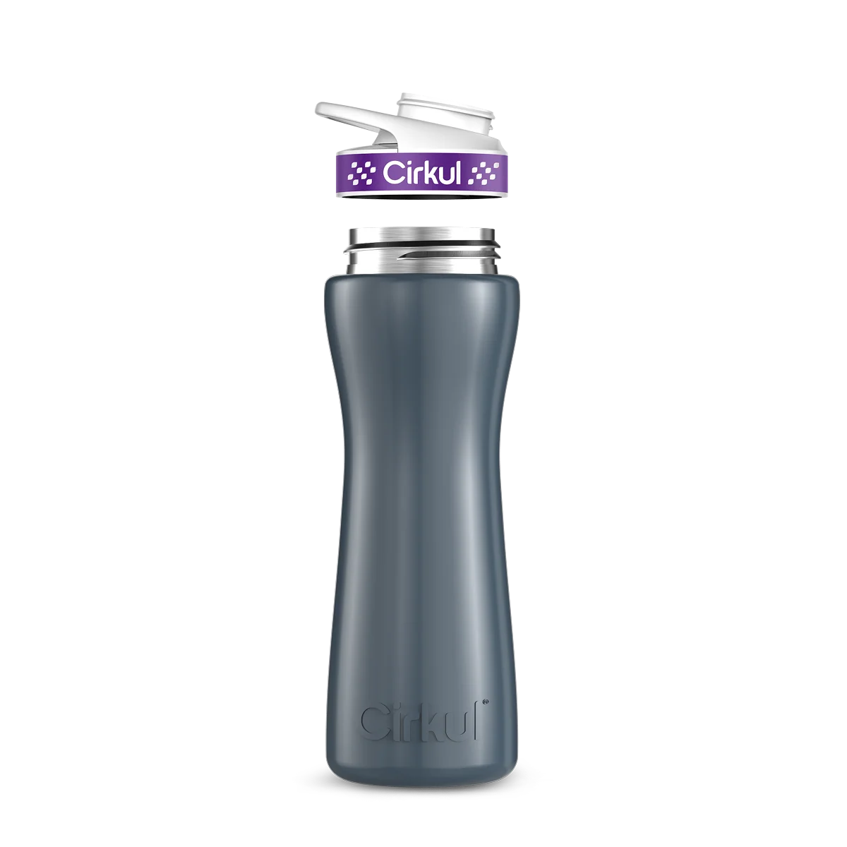 22oz. Stainless Steel Bottle & Comfort Grip Lid