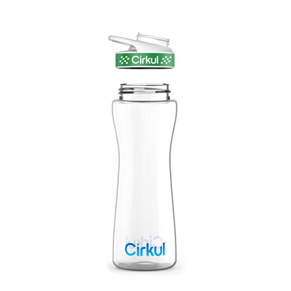 22oz. Plastic Bottle & Comfort Grip Lid