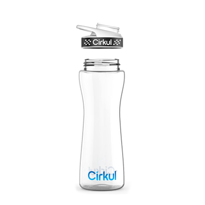 22oz. Plastic Bottle & Comfort Grip Lid