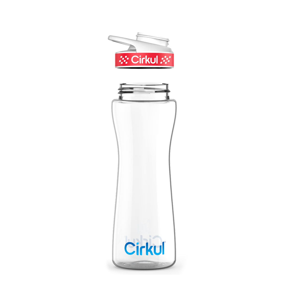 22oz. Plastic Bottle & Comfort Grip Lid