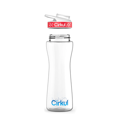 22oz. Plastic Bottle & Comfort Grip Lid