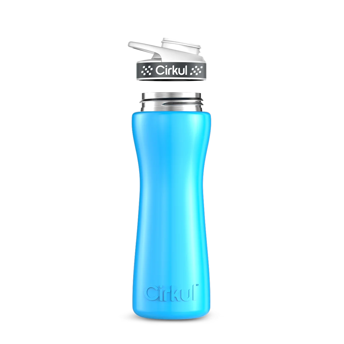 22oz. Stainless Steel Bottle & Comfort Grip Lid