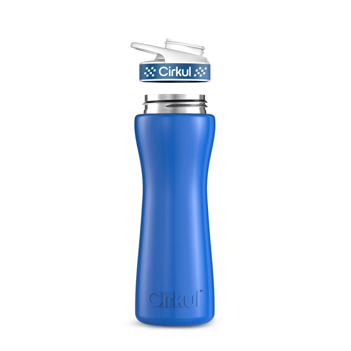 Custom 22oz. Stainless Steel Bottle & Comfort Grip Lid